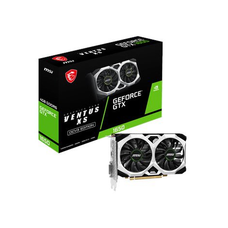 MSI | GeForce GTX 1650 D6 VENTUS XS OCV3 | NVIDIA GeForce GTX 1650 | 4 GB - 3